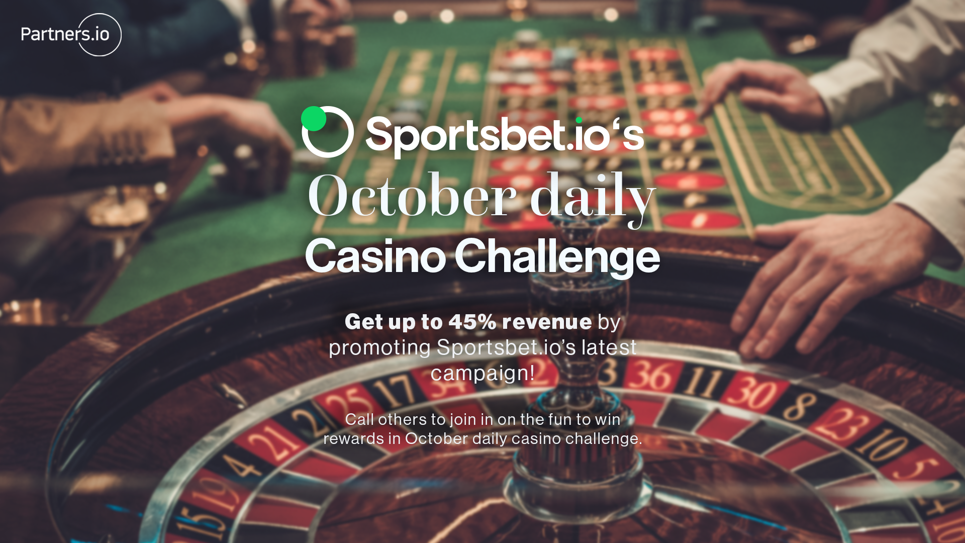 Sportsbet.io’s October daily casino challenge