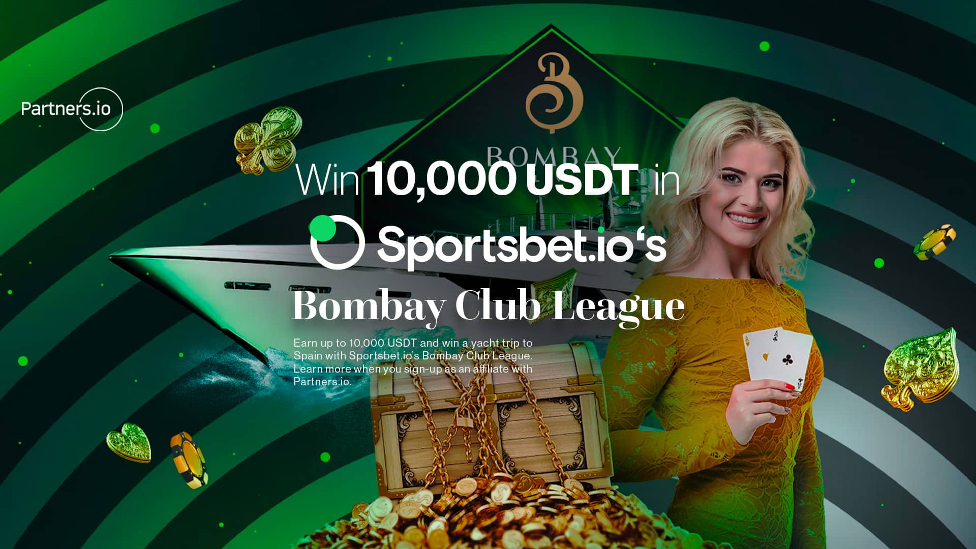 Win 10,000 USDT in Sportsbet.io’s Bombay Club League