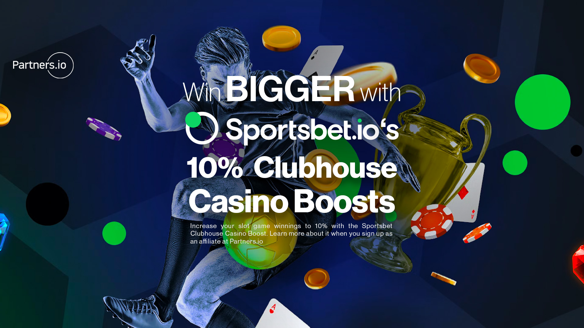 Win bigger with Sportsbet.io’s 10% Clubhouse Casino Boost