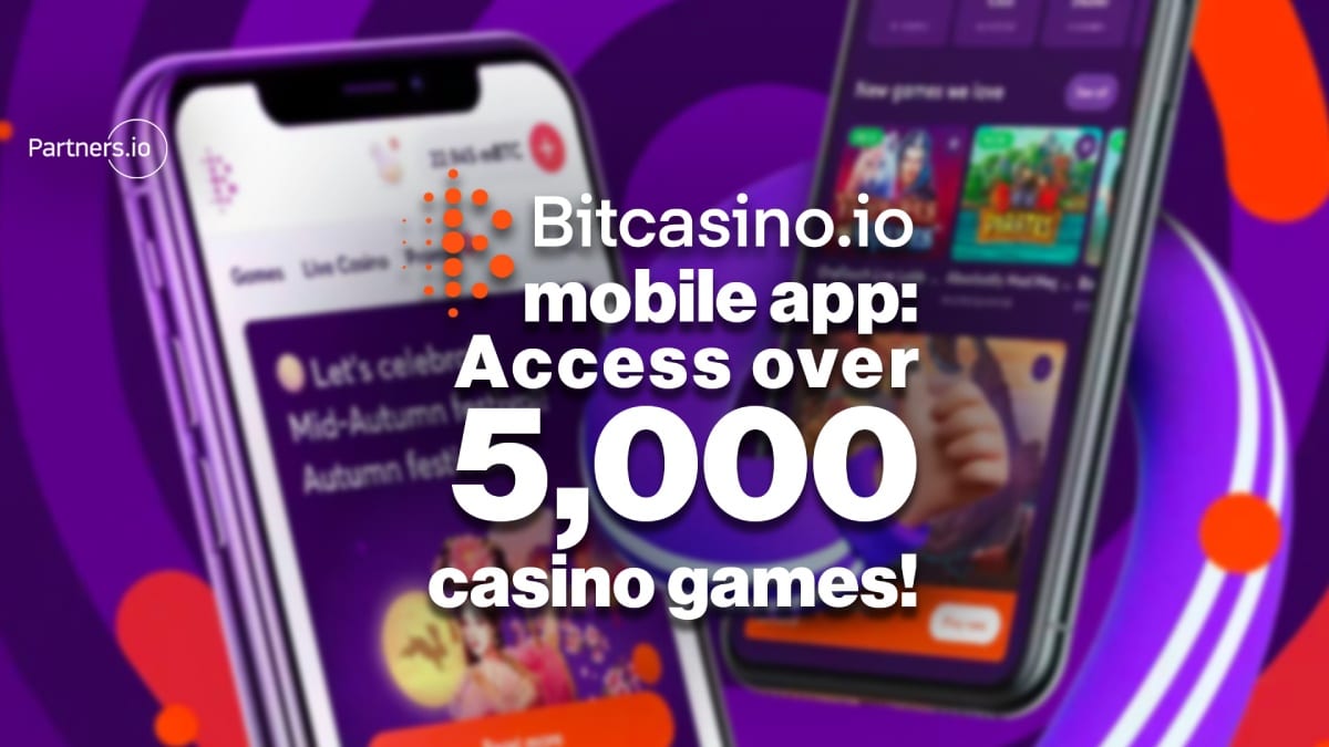 Play your favourite casino games using Bitcasino mobile app