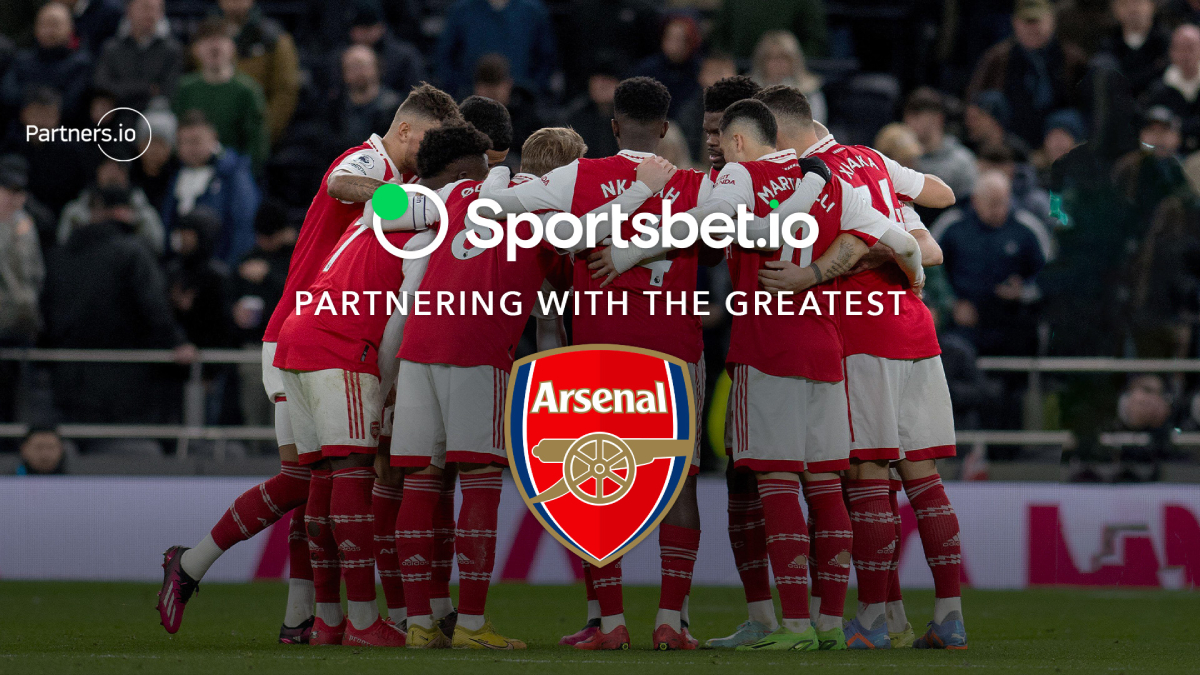 Sportsbet.io and Arsenal FC: Partnering with the greatest