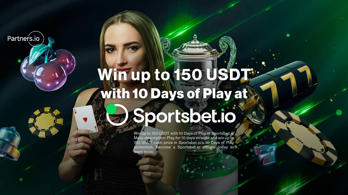 Participate in 10 Days of Play at Sportsbet.io