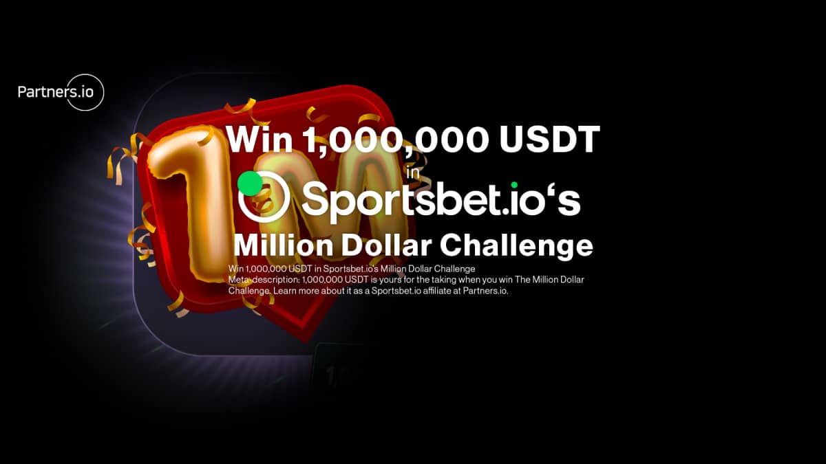 Win 1,000,000 USDT in Sportsbet.io’s Million Dollar Challenge
