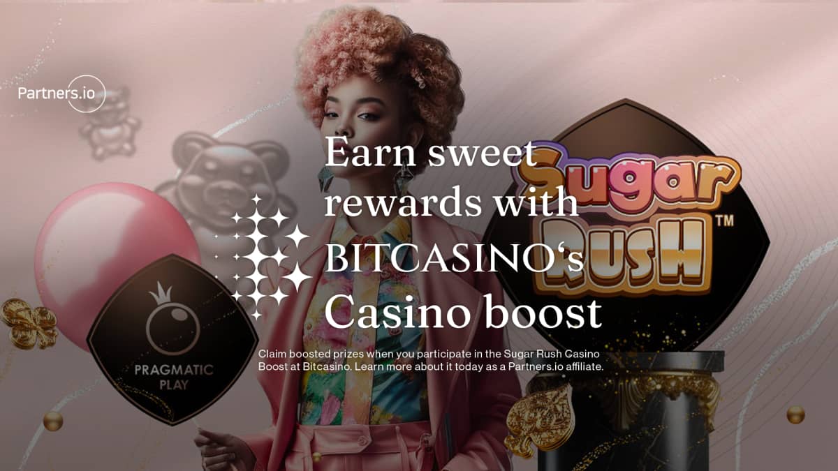 Get sweet rewards and up to 10% Casino boosts at Bitcasino