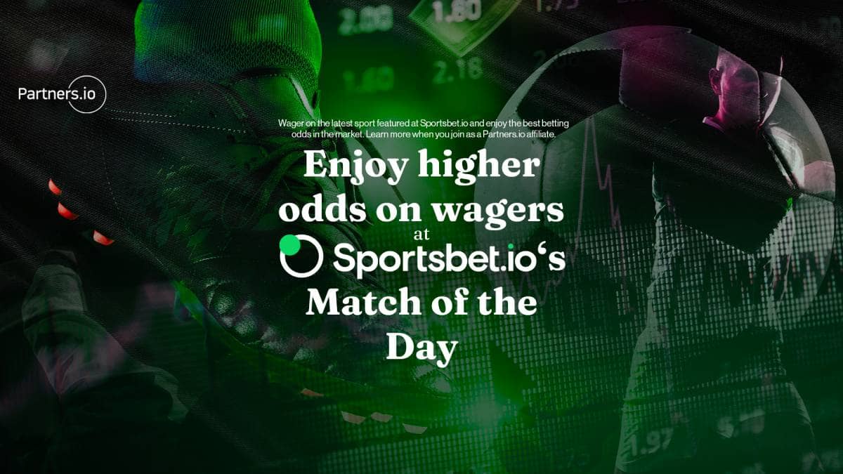 Enjoy higher odds on wagers at Sportsbet.io's Match of the Day