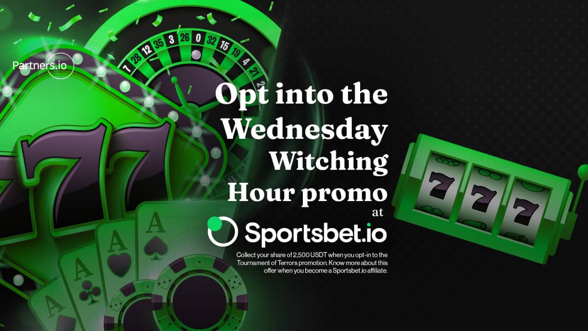 Opt into the Wednesday Witching Hour promo at Sportsbet.io
