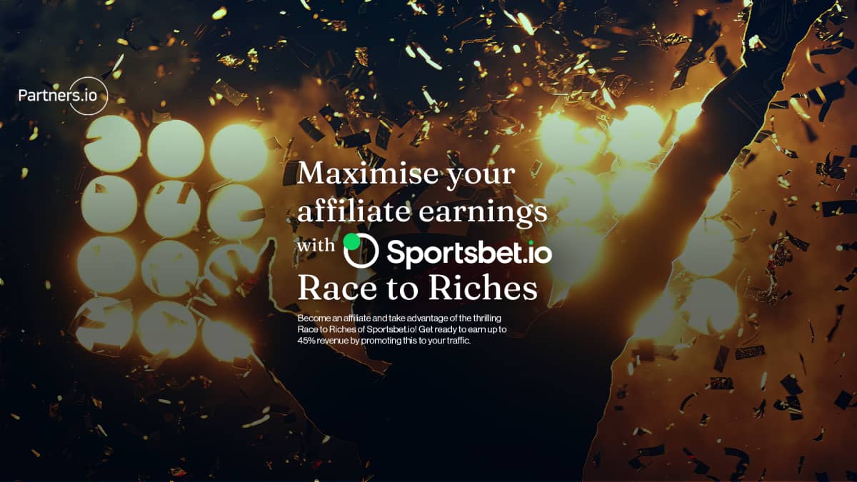 Maximise your affiliate earnings with Sportsbet.io Race to Riches