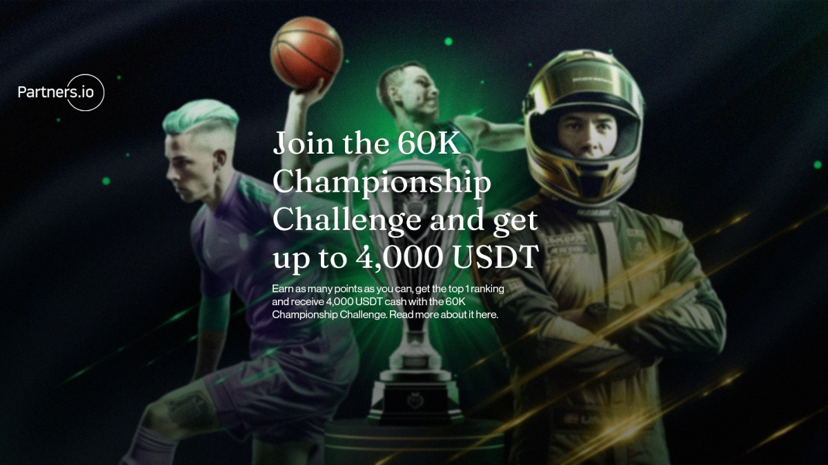 Join the 60K Championship Challenge and get up to 4,000 USDT
