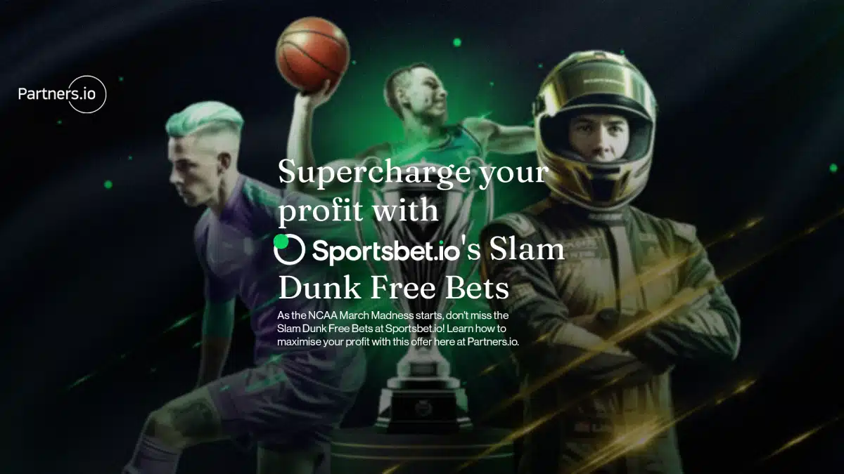 Supercharge your profit with Sportsbet.io's Slam Dunk Free Bets