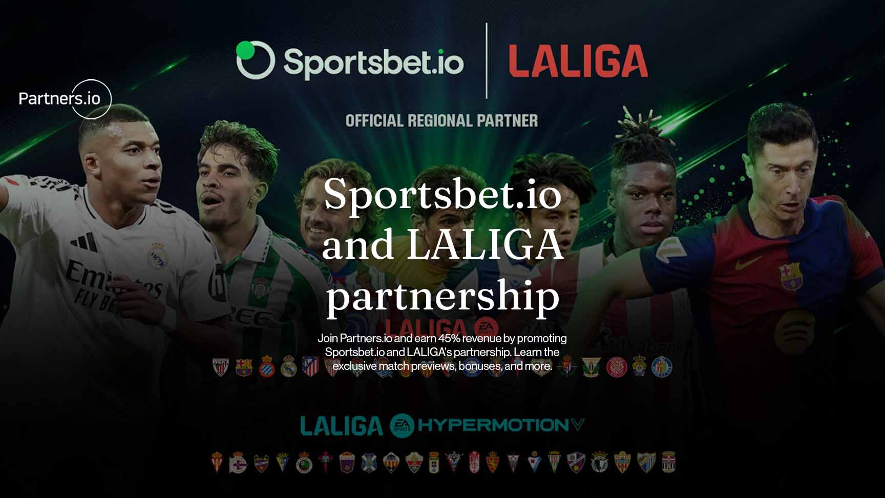 Sportsbet.io and LALIGA partnership - Partners.io