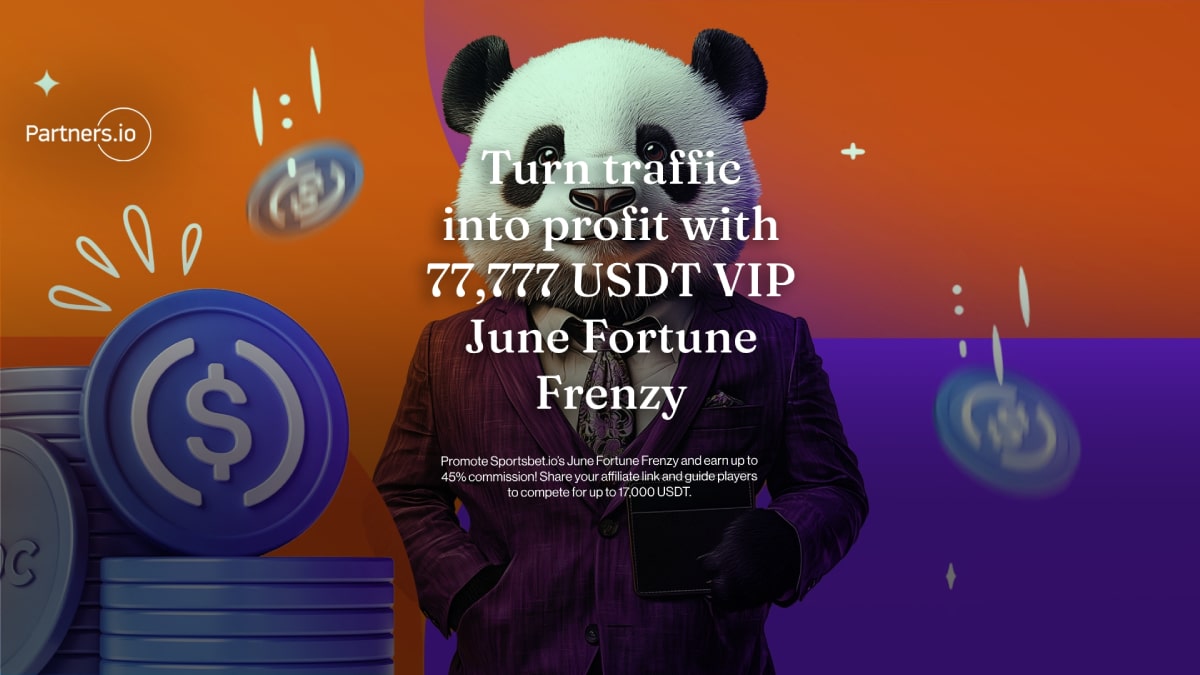Turn traffic into profit with 77,777 USDT VIP June Fortune Frenzy
