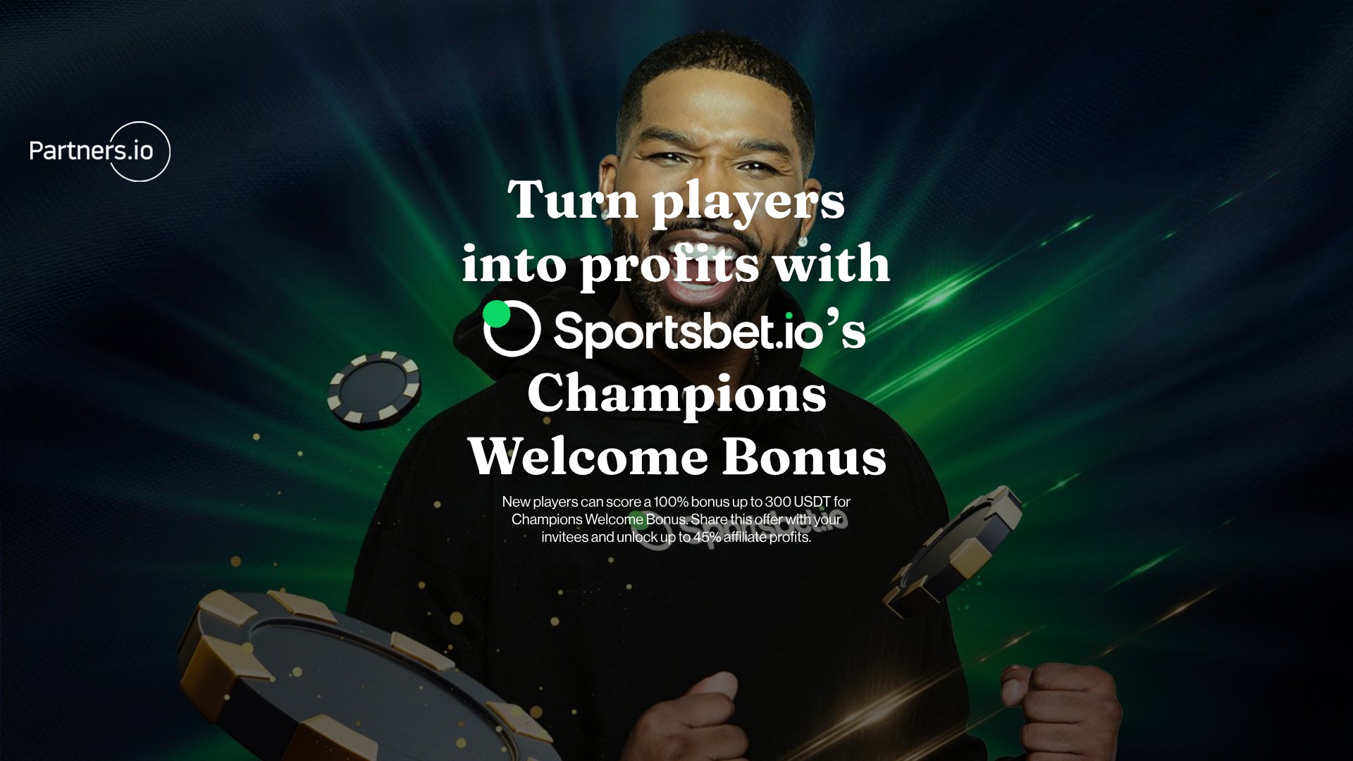 Champions Welcome Bonus – Sports or Casino - Partners.io