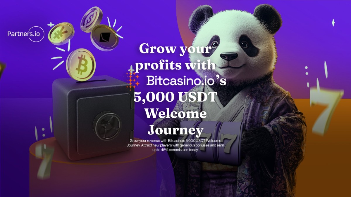 Grow your profits with Bitcasino’s 5,000 USDT Welcome Journey