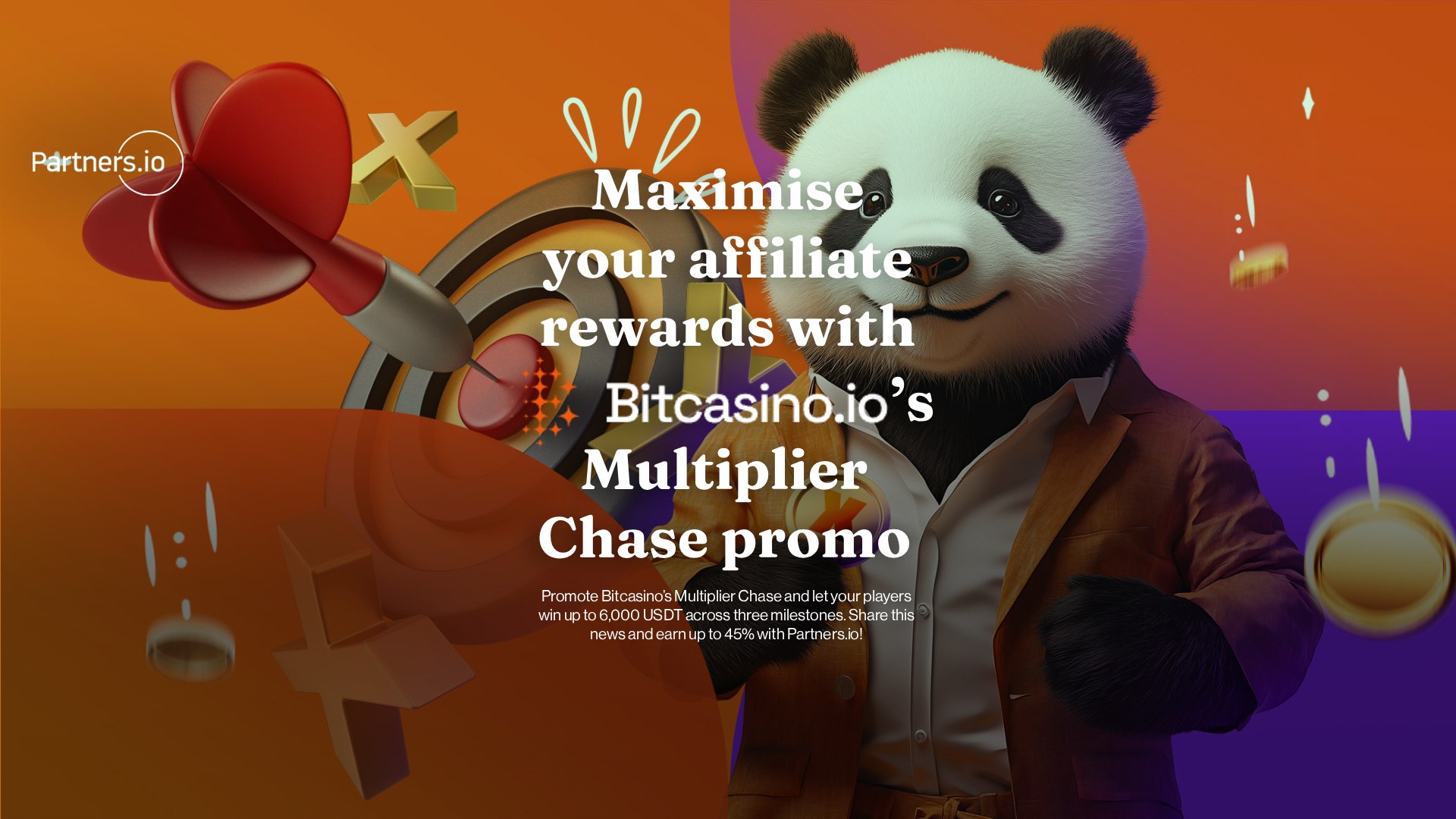 Maximise your affiliate rewards with Bitcasino’s Multiplier Chase promo