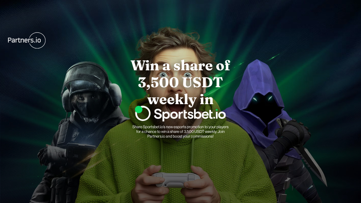 Drive more players with Sportsbet.io’s weekly  esports 3,500 USDT promo