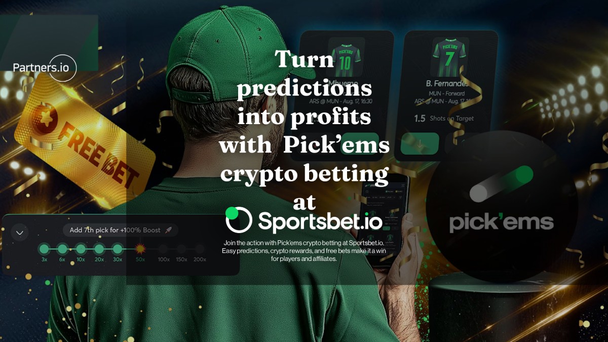 Turn predictions into profits with Pick’ems crypto betting at Sportsbet.io