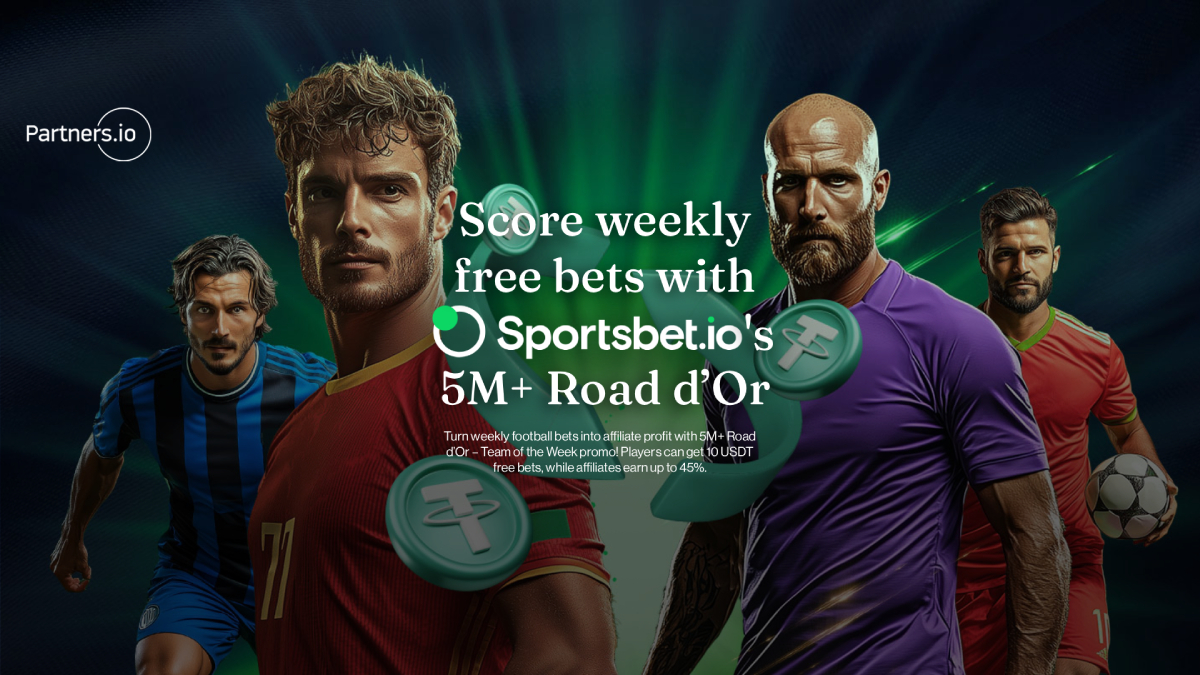 Score weekly free bets with Sportsbet.io's 5M+ Road d’Or – Team of the week